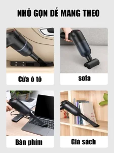 Cách sử dụng máy hút bụi mini