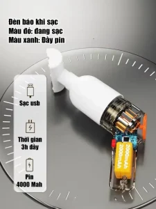 máy hút bụi mini sạc pin