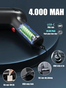 Review máy hút bụi mini