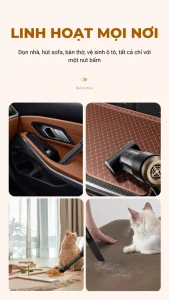 Review máy hút bụi mini