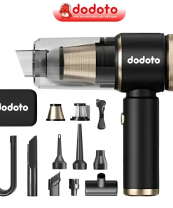 Máy hút bụi cầm tay không dây mini dodoto Lux Air V3 – Lực hút 25000Pa siêu mạnh, bảo hành 24 tháng