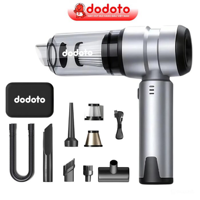 Máy hút bụi cầm tay Lux Air V8 không dây, 3 tốc độ, động cơ phản lực Bảo hành 24 tháng 1 đổi 1