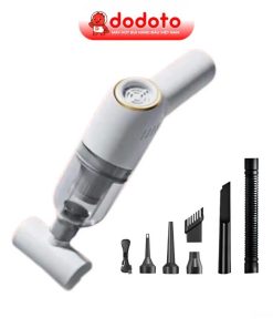 Máy hút bụi cầm tay mini không dây dodoto – Lực hút 25.000Pa, hút giường nệm, ô tô, bảo hành 24 tháng